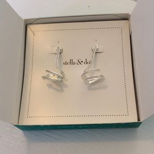 Stella & Dot Pave Arrow Ear Cuffs